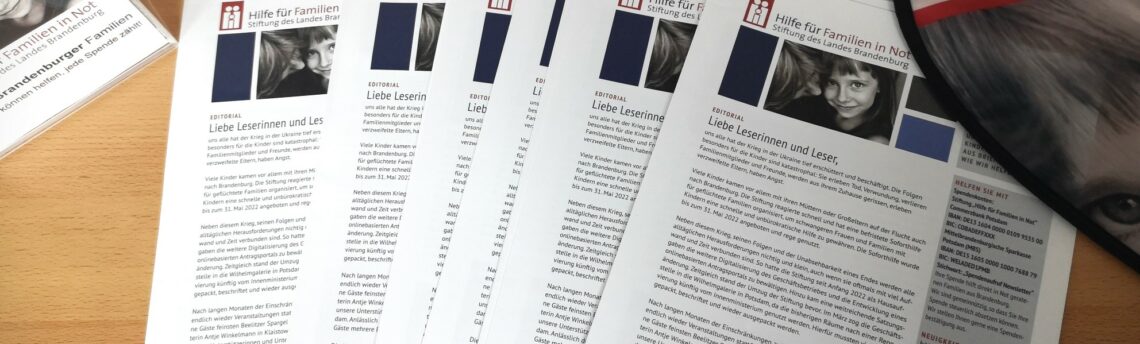 Unser neuer Newsletter ist da!